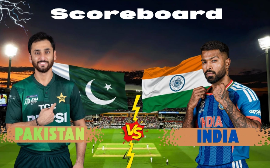 Pakistan National Cricket Team Vs India National Cricket Team Match Scorecard