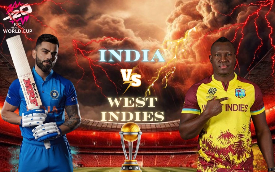 West Indies Cricket Team Vs India National Cricket Team Match Scorecard