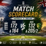 Australian Men’s Cricket Team Vs England Cricket Team Match Scorecard: A Complete Analysis of The Ashes 2025-26