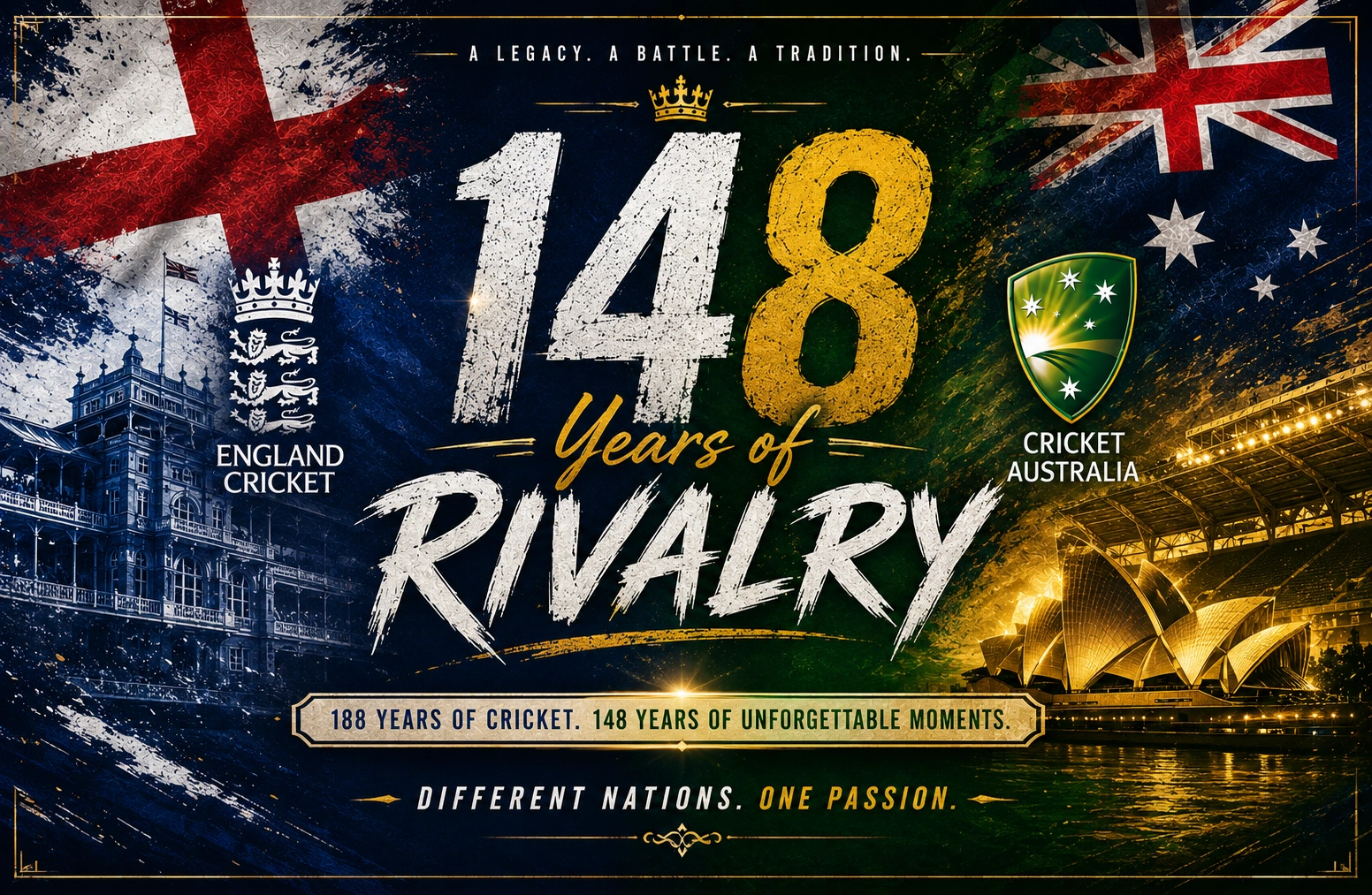 England Cricket Team Vs Australian Men’s Cricket Team Timeline: A Complete 148-Year Battle of Nations