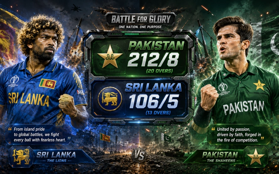 Sri Lanka National Cricket Team Vs Pakistan National Cricket Team Match Scorecard