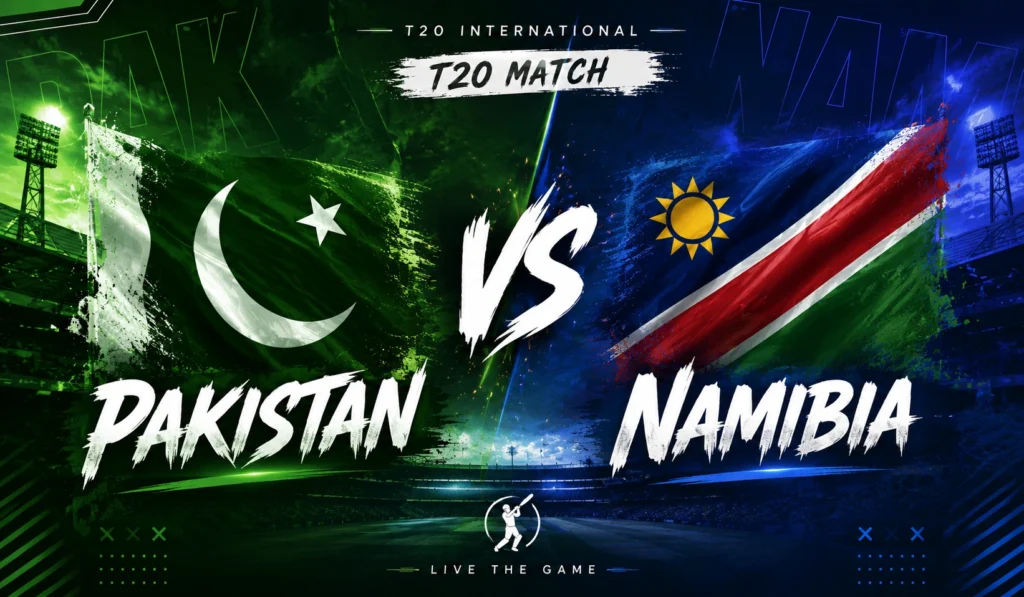 Pakistan Vs Namibia