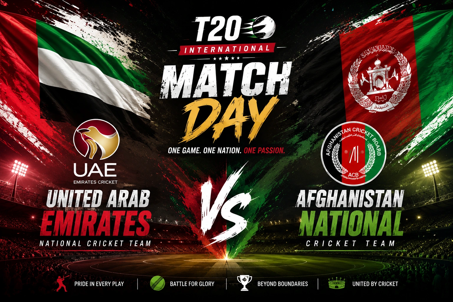 United Arab Emirates National Cricket Team Vs Afghanistan National Cricket Team Match Scorecard: Complete Match Review & Highlights